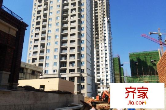 沈陽旭輝御府工程進度（2015-9-15）