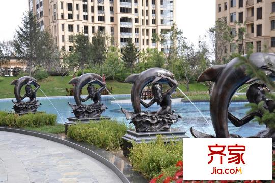 沈陽星河灣園區(qū)噴泉（2015-9-29）