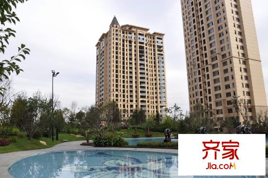 沈陽星河灣泳池實(shí)景（2015-9-29）