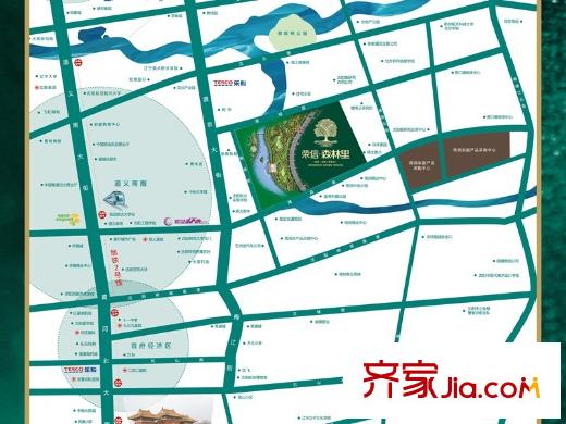 榮信森林里區(qū)位圖