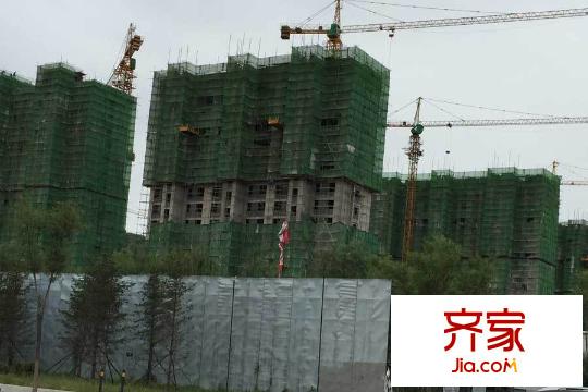 天潔?華爾街廣場(chǎng)工程進(jìn)度（2015-8-27）