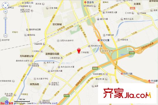 萬錦?紫園電子地圖