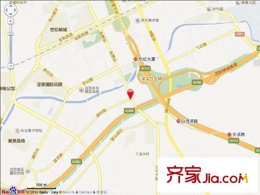 金地錦城電子地圖