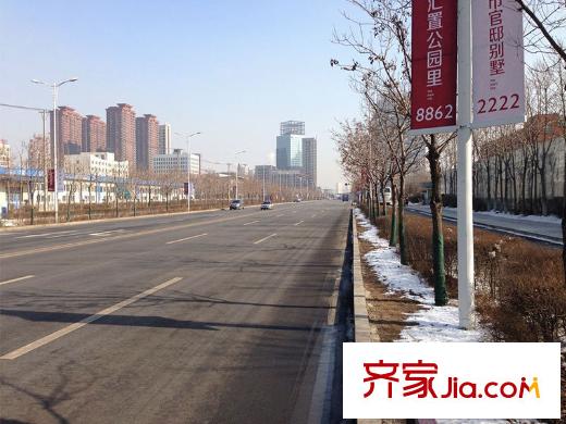 萬錦?紫園周邊的馬路