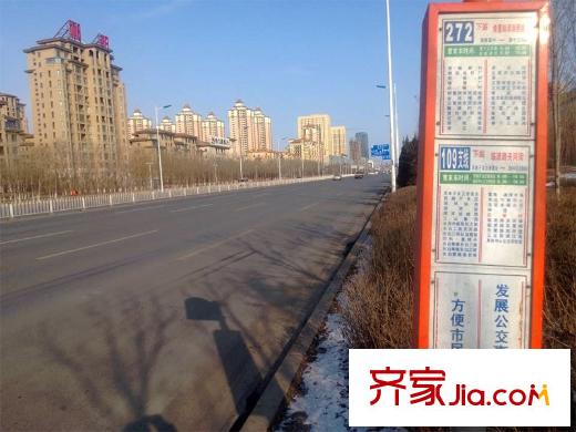 萬錦?香樟樹周邊的272公交站點