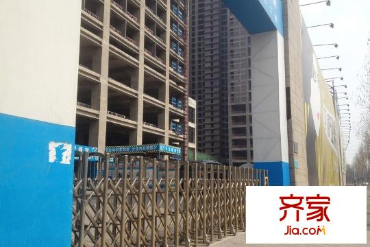 沿海國(guó)際中心施工現(xiàn)場(chǎng)實(shí)景（2015-4-3）