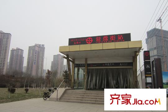 沿海國際中心周邊營盤街地鐵口