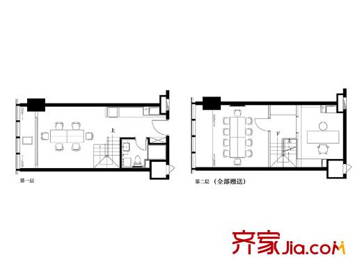 沿海國際中心全隔戶型 1室1廳1衛(wèi)1廚
