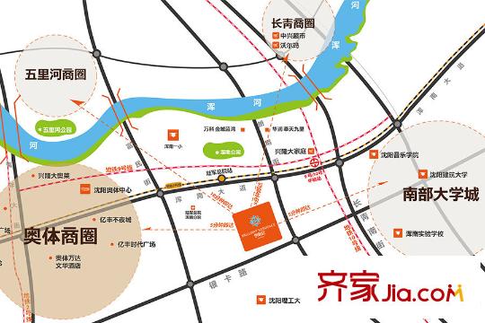 024朗明居區(qū)位圖
