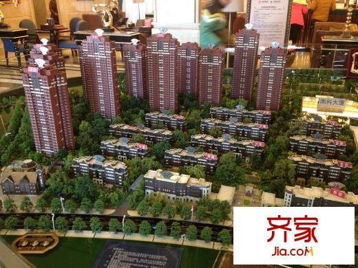 金地檀府沙盤圖一期南側(cè)（2015-12-04）