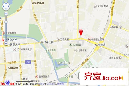 皇姑華潤置地廣場電子地圖