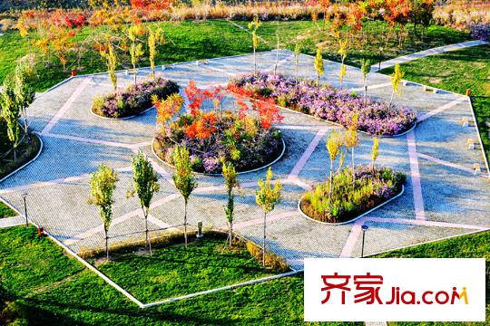 頤和城周邊公園俯瞰