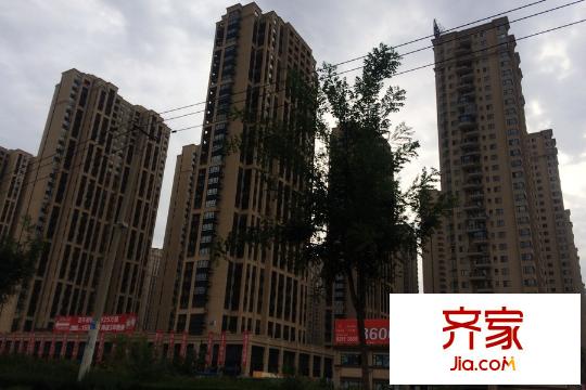 華府丹郡?乾豪售樓處墻體廣告（2015-9-28）