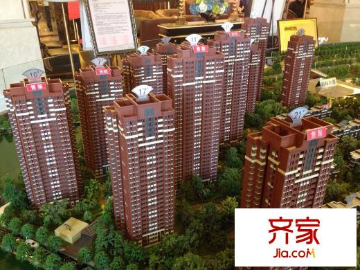 金地檀府沙盤圖一期（2015-12-04）