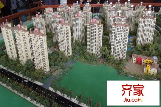 中南世紀(jì)城沙盤圖