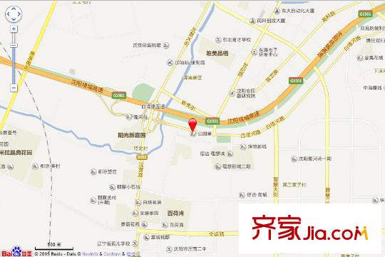 碧桂園公園里電子地圖