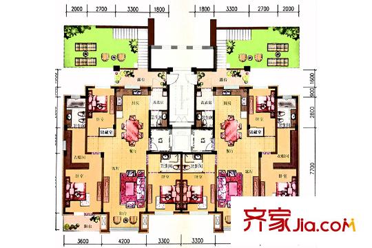 美弗霞灣YFIV/VIII二層 3室2廳3衛(wèi)1廚