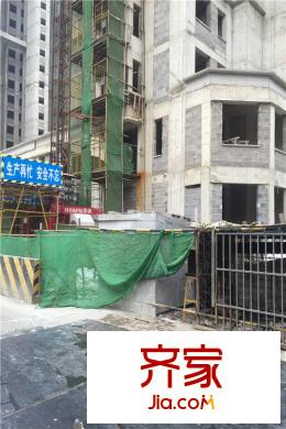 恒潤?雅筑1#樓施工進(jìn)度（2015-11-25）
