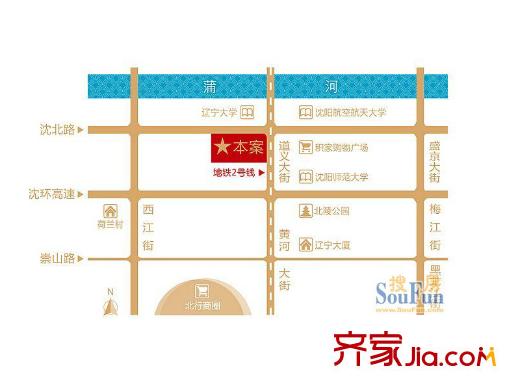 雷明錦程二期區(qū)位圖