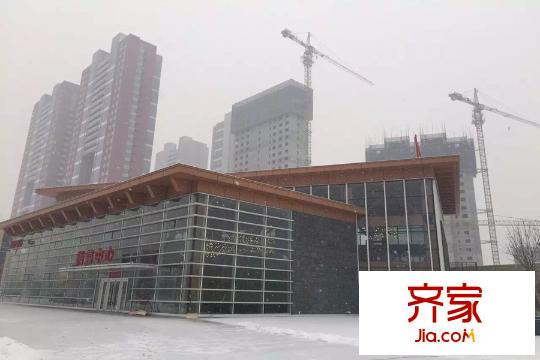 萬科金域華府售樓處門前（2015-12-03）