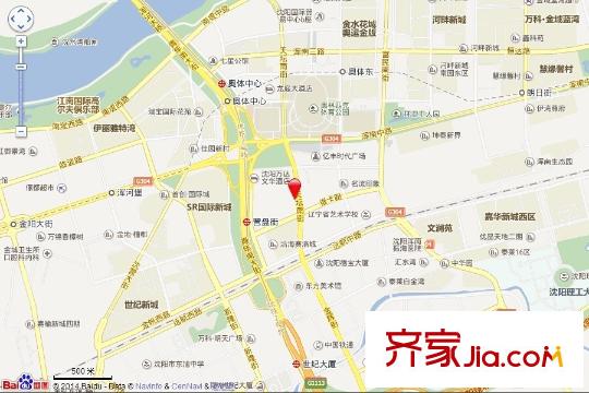 華發(fā)首府電子地圖