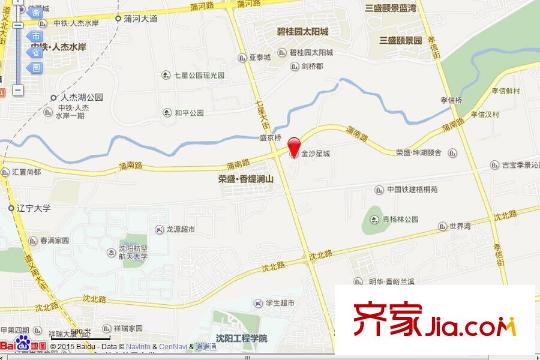 金沙星城電子地圖
