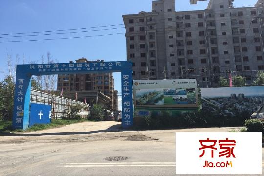 北國(guó)奧林匹克花園在建工地（2015-8-24）