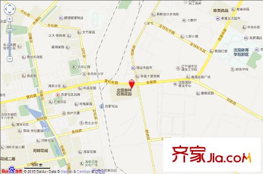 北國(guó)奧林匹克花園電子地圖