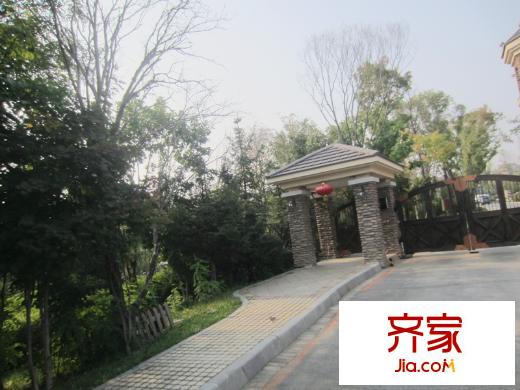 保利十二橡樹(shù)莊園園區(qū)一角（2013-10-10）