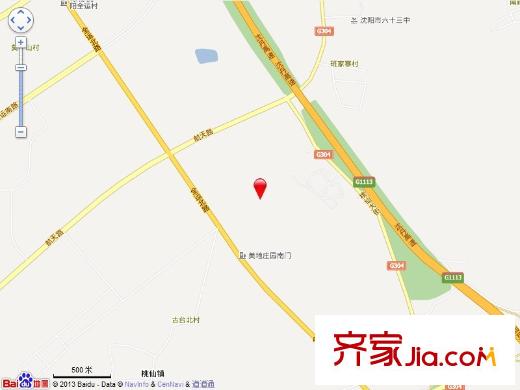 美地莊園交通圖