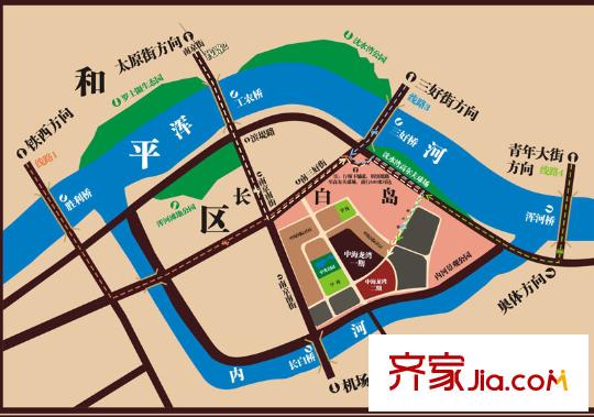 中海龍灣交通圖
