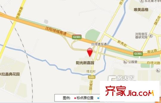 隆河谷交通圖