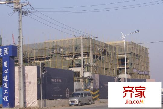 世家公館沿街實景（2015-1-10）