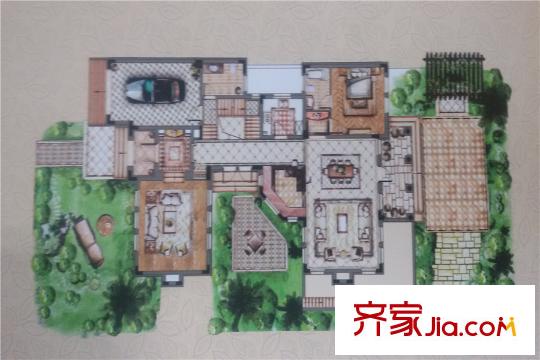 新湖仙林金谷N-1戶型 1室2廳1衛(wèi)