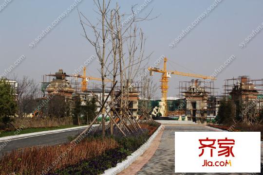 逸景盛熙城工程進(jìn)度2012-11