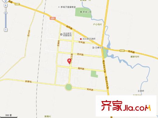 逸景盛熙城電子地圖