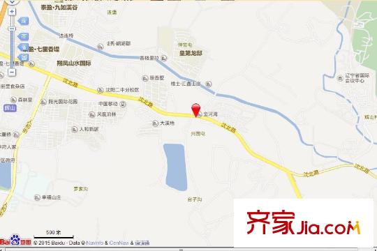 金河灣電子地圖