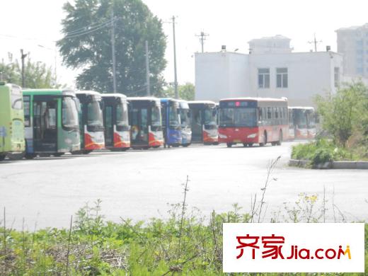 金河灣周邊公交停車場