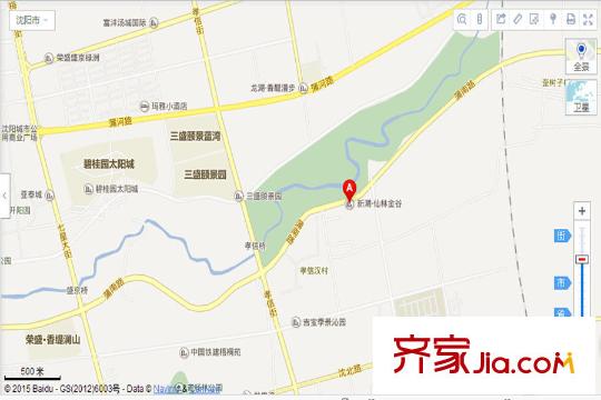 新湖仙林金谷電子地圖