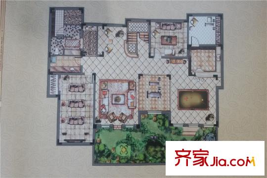 新湖仙林金谷N-2戶型 1室2廳1衛(wèi)