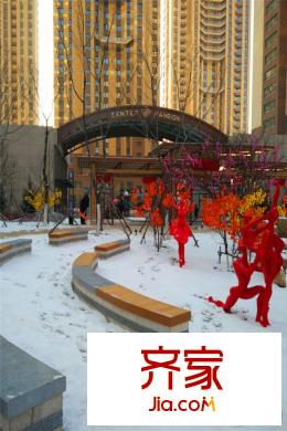中央學(xué)府園區(qū)內(nèi)（2015-12-28）