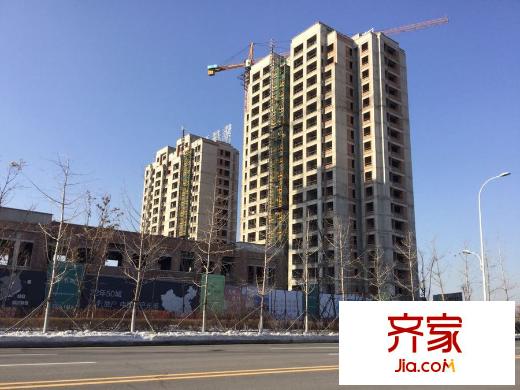 保利紫荊公館1號樓遠(yuǎn)景（2015-12-04）