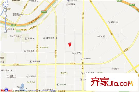 保利紫荊公館電子地圖