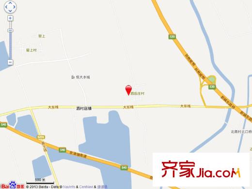 恒大山水城電子地圖