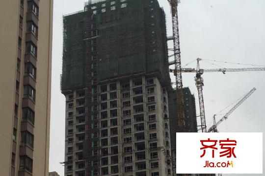 中海寰宇天下高層工程進度（2015-12-28）