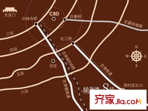 綠洲灣8號交通圖