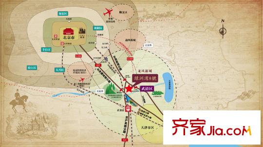 綠洲灣8號區(qū)位圖