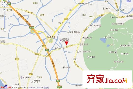 樵匯花園交通圖