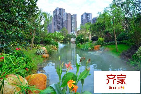 美的翰城社區(qū)實(shí)景（2015-3）