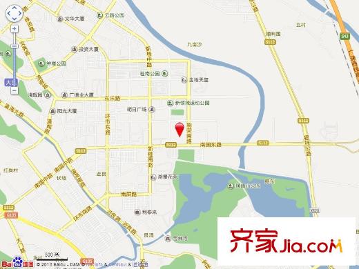 美的廣場交通坐標(biāo)圖